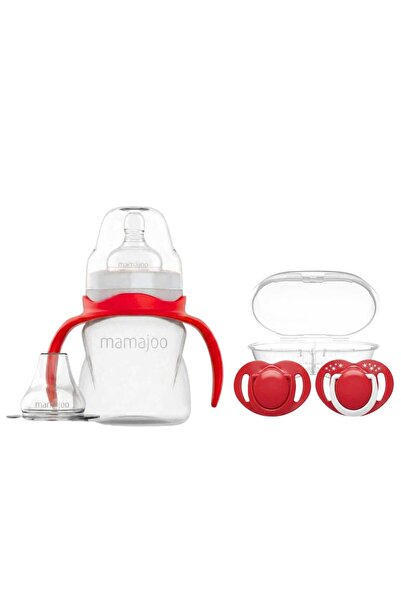 Mamajoo Kulplu Antikolik Alıştırma Biberonu 160 Ml & Ortodontik Emzik Seti | ...