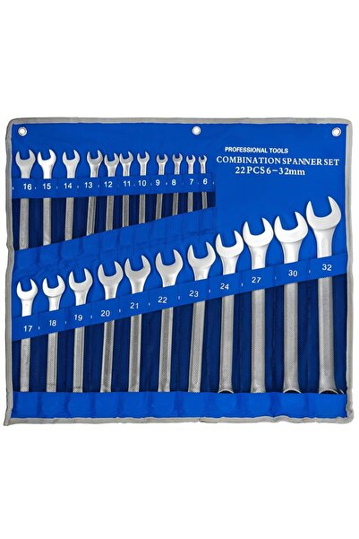 ekinler el aletleri 22 Parça Kombine Yarım Yıldız Anahtar Takımı Seti