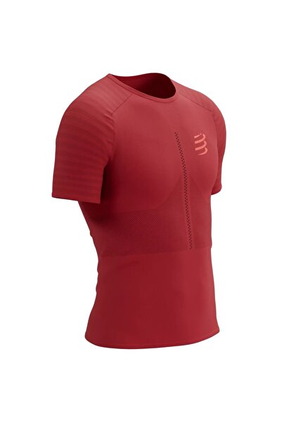 Compressport Tricou alergare barbati Racing SS 2024-Rosu-S