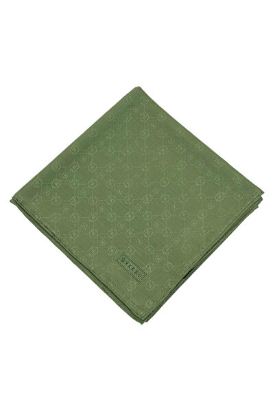 Vakko Pamuk İpek Eşarp - Yeni Hologram - Keten Yeşili