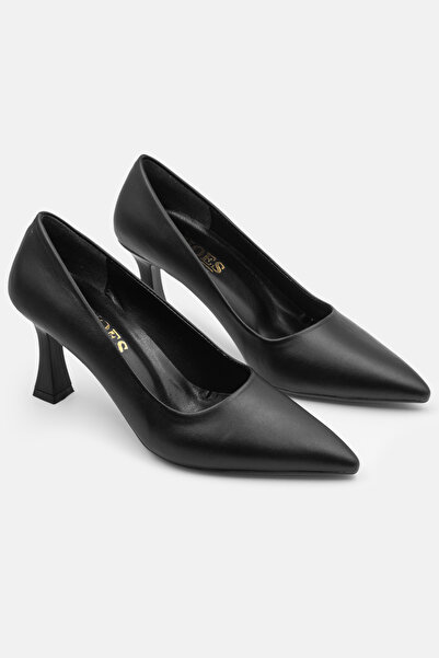 CARLA BELLA Άνετα και κομψά παπούτσια με τακούνι 5 εκ. Μαύρο γυναικείο στιλέτ...