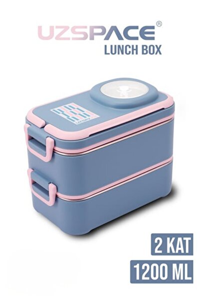 Vagonlife Uzspace Steel Inner Container with 4 Compartments 1200 ml Vgn8023