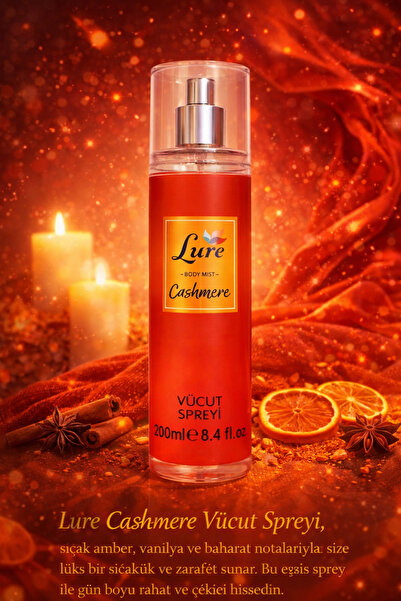 LURE Body Mist Cashmere 200 ml