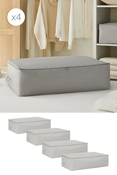 Ocean Home Textile 4 komada mega veličine sive riblje kosti ispod osnove Jast...