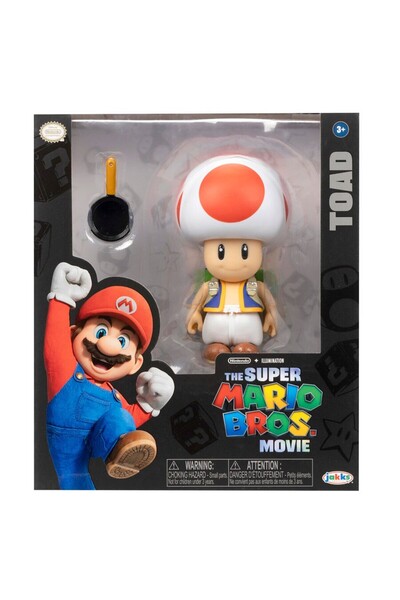 Jakks Pacific Figurină Super Mario Bros The Movie Toad, 13cm