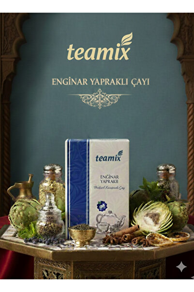 teamix Enginar Yapraklı Deve Dikeni Tohumlu Bitkisel Karışımlı Çay 60 G 30 Sü...