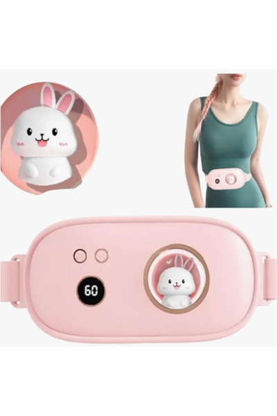 OEM Centură Încălzire pentru Dureri Menstruale și Lombare, Vibromasaj, 3 Trep...