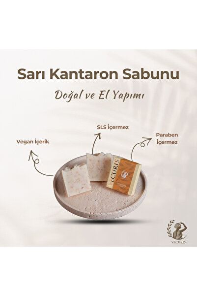VECURIS Sarı Kantaron Sabunu