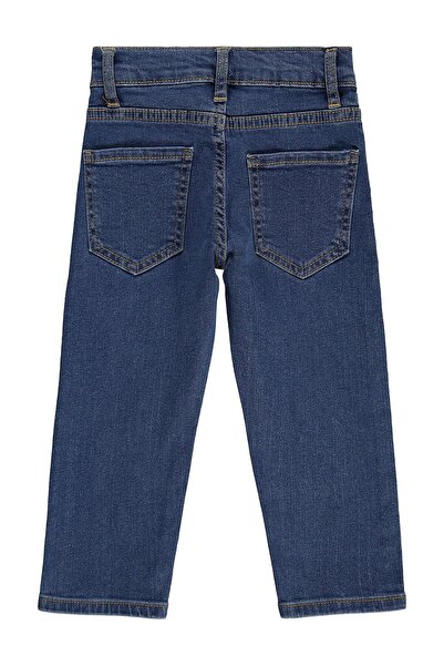 Civil Boys Pantaloni de bază cu 5 buzunare pentru 2-5 ani - Albastru 4-5 ani