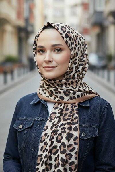MODA LEOPAR DESENLİ DİJİTAL SOFT ŞAL