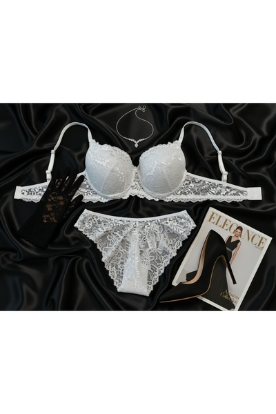 WOMEN'S WORLD FANTASY Supported Unpadded Lace Suit