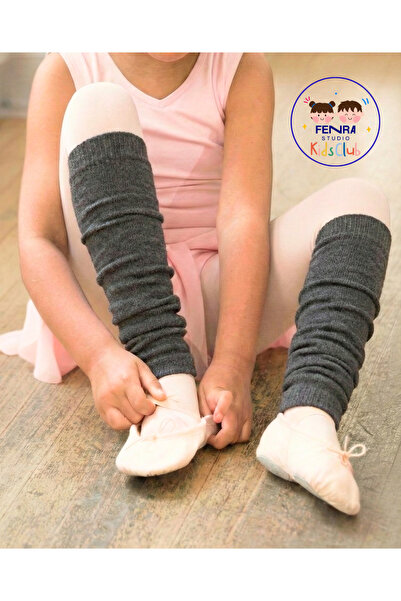FENRA STUDIO Сиви памучни детски чорапи
