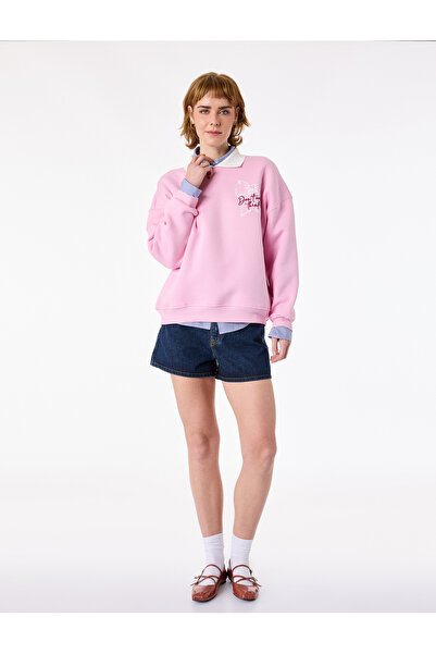 Koton Normal Bel Düğmeli Pamuklu Rahat Kalıp Mini Denim Şort