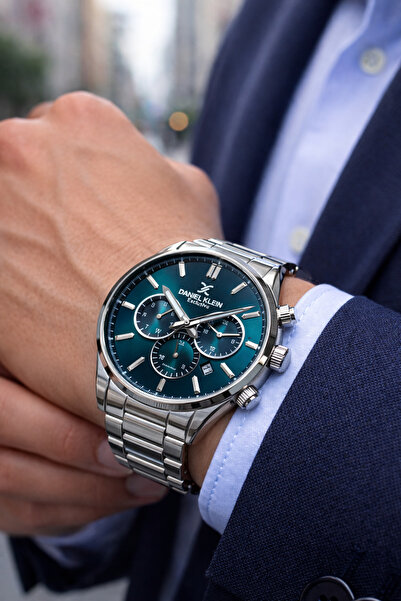 Daniel Klein Multifonksiyon Takvimli Orijinal Yeni Sezon Erkek Çelik Saat Bil...