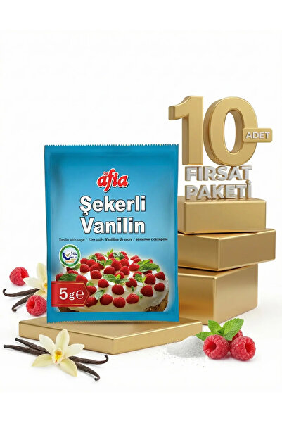 Afia Şekerli Vanilin 10x10lu