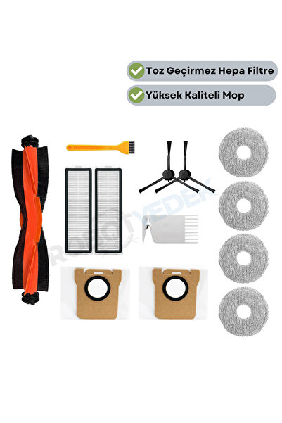 robotyedek X20 Max X20 Pro (NU PLUS!) Set de saci de praf pentru mop cu filtr...