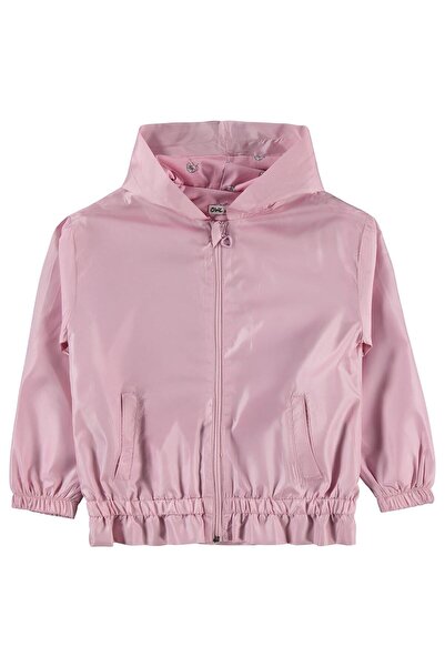 Civil Girls Kabanica za deca od 6-9 godina sa naboranim rubom - roza 7-8 godina