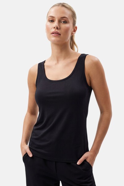 Jooy Women's Thick Strap Basic Athlete Body Blouse