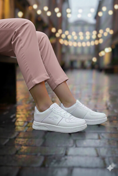 Jump Унісекс білі ортопедичні кросівки 22233