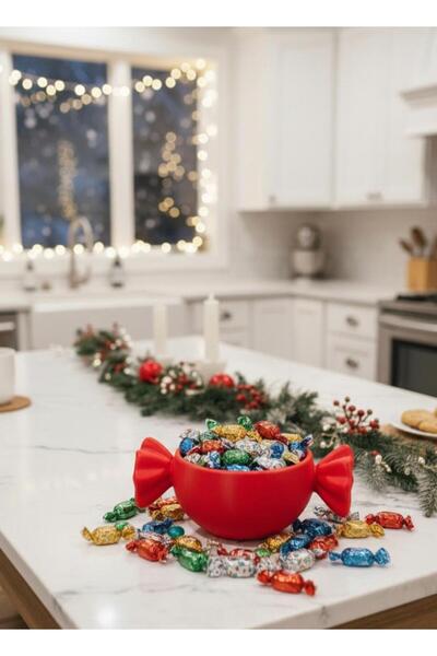 Sufle home dekor DEKORATİF MİNİ SUNUMLUK - ŞEKERLİK