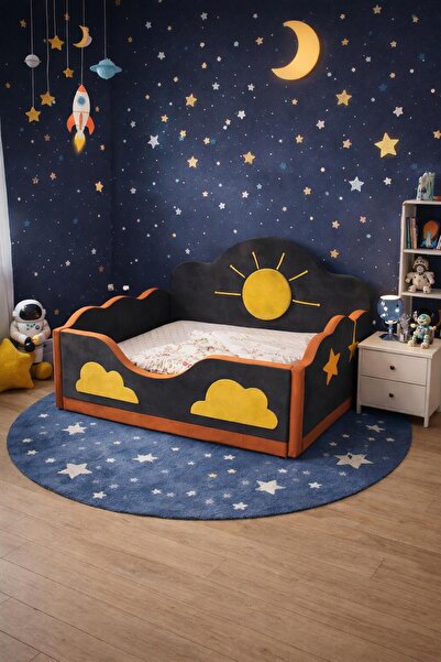 Puf Bebe Montessori serisi_Cocuk yatağı_Bebek yatağı 90x190 ölçüde (İç yatak ...