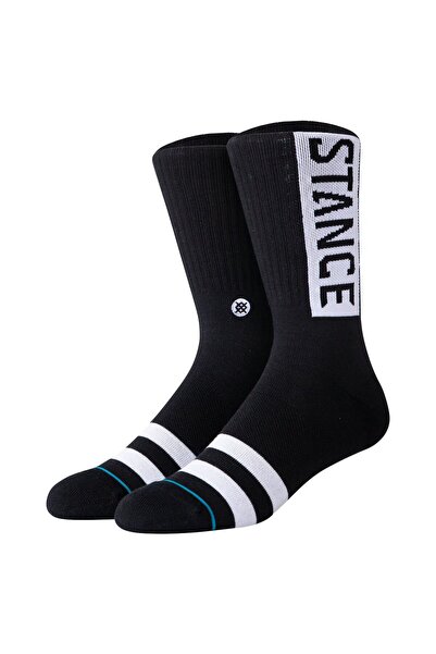 Stance Unisex Socken - OG Crew, Logo, Crew Socken mit Streifen