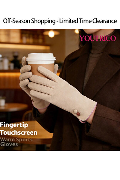 Youtrico Women's - Touchscreen Friendly,warm,Light fleece gloves for morning ...