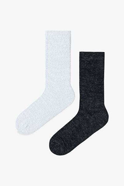 Penti 2 Çift Işıltılı Kalın Soket Çorap