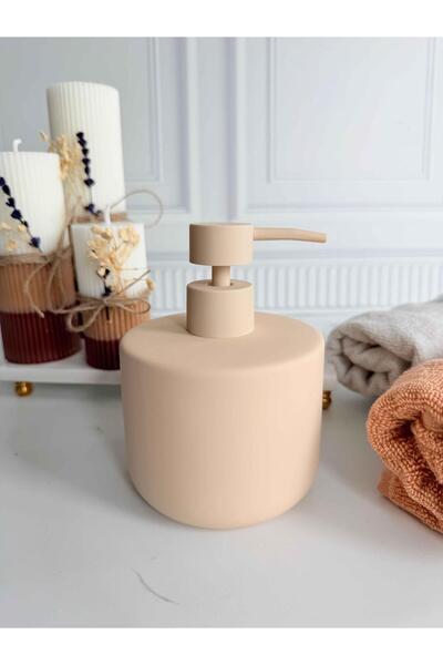 ROSSEV Διανομέας υγρού σαπουνιού από πορσελάνη Salmon Olisia