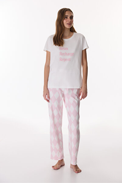 Penti Set de pijamale colorate Recharge Pants