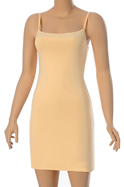 Öts Women's Undershirt Petticoat Underskirt Lining Lace Detail (96% Cotton - ...