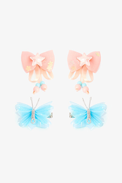 Penti Set de 4 catarame colorate pentru fete Alice