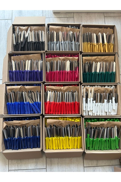 Best Home Orijinal ve 1. Kalite bıçak Set 12 adet simli