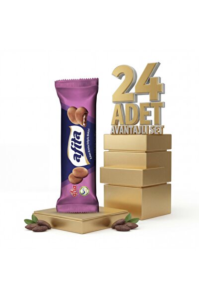 Afia بسكويت أفيتا بحشوة كريمة الكاكاو 24x75 جرام