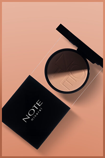 NOTE مسحوق الوجه المعدني 02 غير اللامع