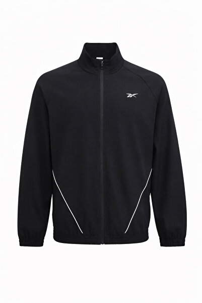 Reebok RUN PIPING JACKET Siyah Erkek Ceket