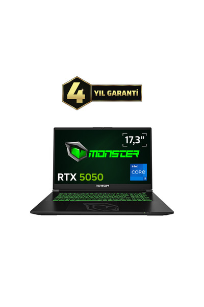 MONSTER Abra A7 V16.2.2 Intel Core i7 13700HX 32GB RAM 1TB SSD RTX 5050 Freed...