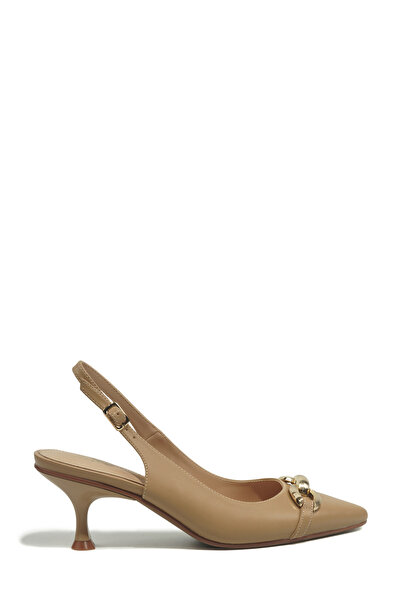 Nine West Acade 6Fx Beige Women's Heeled Shoes