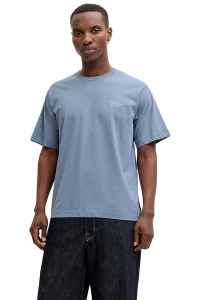 Jack & Jones JJEARCHIVE ΓΡΑΦΙΚΟ ΜΠΛΟΥΖΑΚΙ ΚΟΝΤΟΜΑΝΙΚΟ ΜΠΛΕ. Ανδρικό κοντομάνι...
