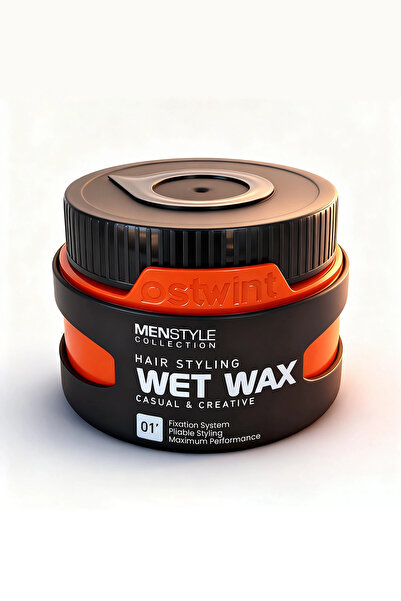 Ostwint Menstyle Collection Saç Şekillendirici Wax No : 1 Wet Wax 150 Ml.