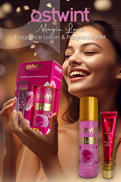 Ostwint Magic Love Vücut Spreyi 200ml & Vücut Kremi 50ml Set Ferahlatıcı Roma...