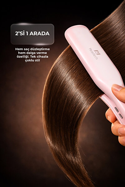 PiranTech KS-709 Saç Düzleştirici – Profesyonel Seramik Keratin Plakalı