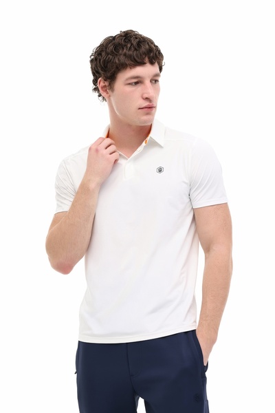 lumberjack ML CRIS 12ELG22001 5PR OFF WHITE Muška majica kratkih rukava T-shirt