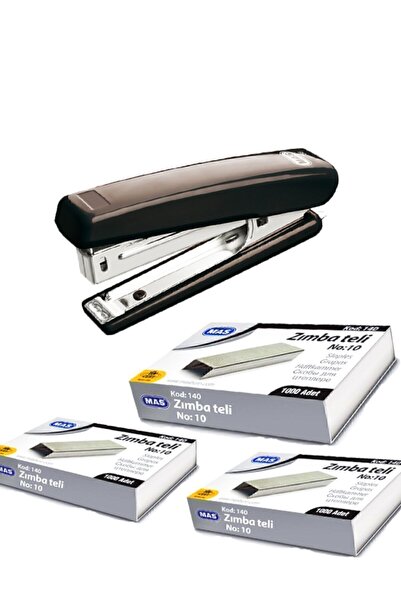 Mas KRAF - CASSA Zımba Makinesi Ve 3000 Tane Tel Ofis Zımba Makinesi Tel Bükm...