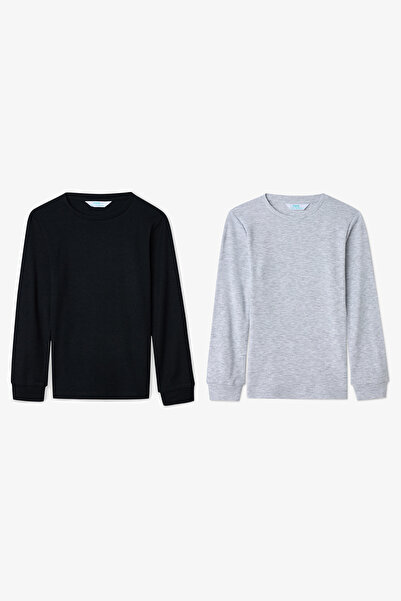 Penti Unisex μακρυμάνικο πολύχρωμο μπλουζάκι 2 τεμαχίων