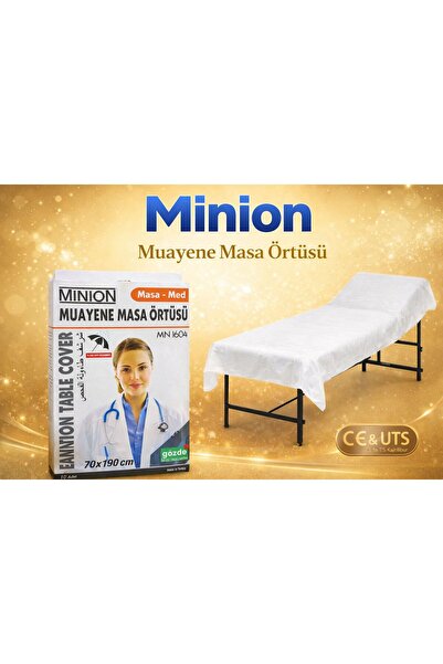 Minion White Examination Tablecloth