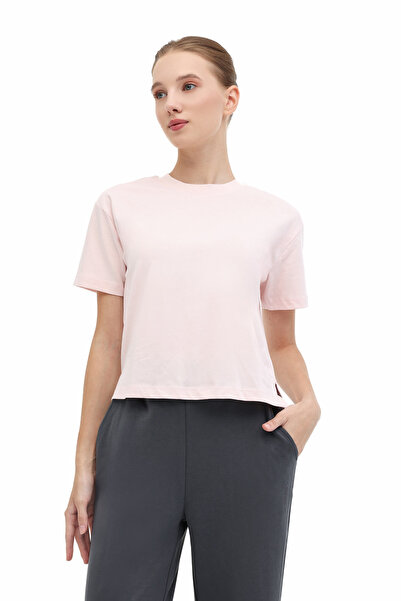 lumberjack WB 11ASYA-T 5PR Ροζ γυναικείο κοντομάνικο μπλουζάκι