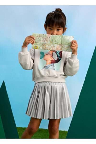 MAYORAL KIZ ÇOCUK 3907 PİLELİ ETEK ŞORT GKM0296