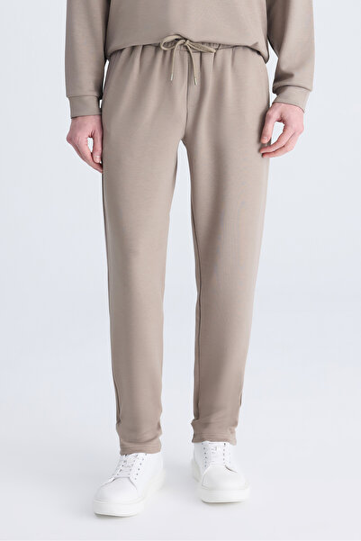 D'S Damat Ds Damat Regular Fit Mink Plain Rayon Tracksuit Bottom