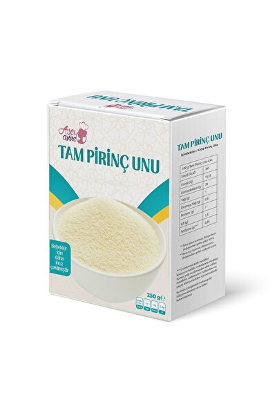 Aşçı Anne Tam Pirinç Unu - 6+ Ay - 250g